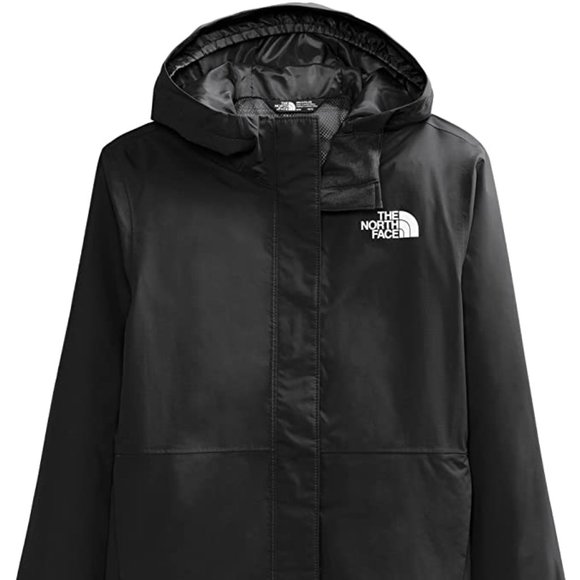 🆕The North Face Girls' Resolve Reflective Jacket, S (7/8) -TNF Black, NWT,Auth. - Picture 2 of 15